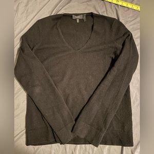 Black Theory V-neck Sweater